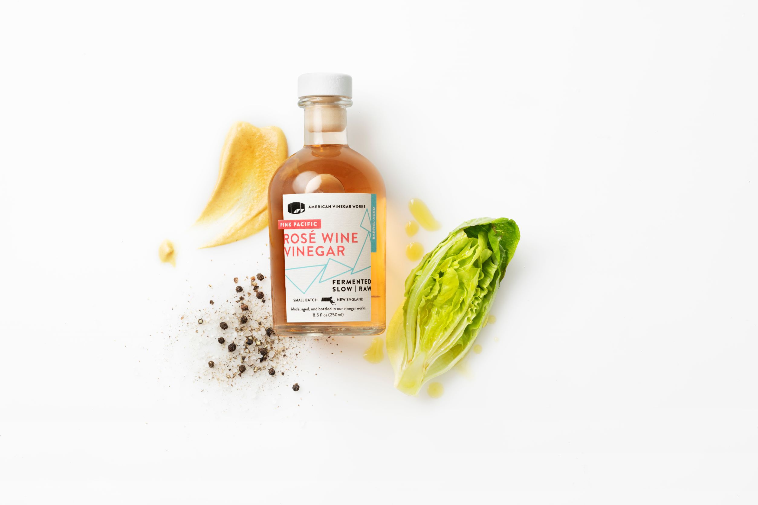 American Vinegar Works Pink Pacific Rose Wine Vinegar in approved partner creative