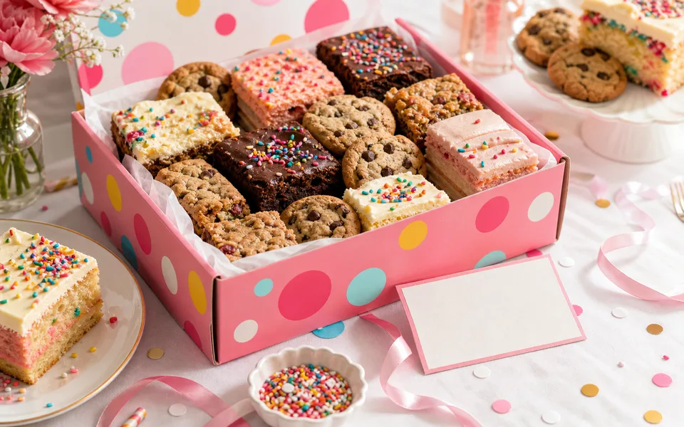Dessert gifts visual representing Milk Bar