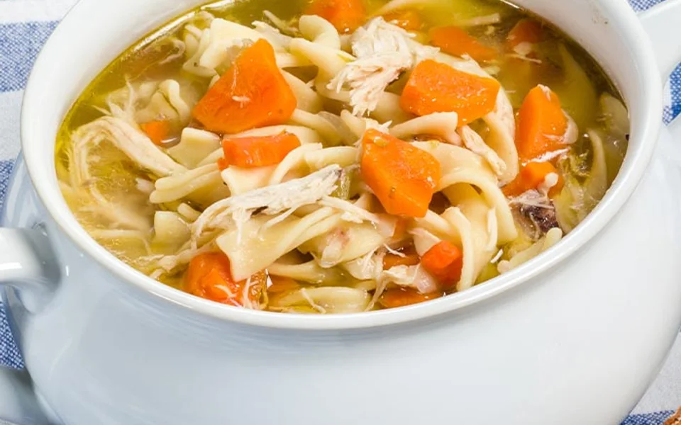 What A Crock Meals homemade chicken soup for a get well food gift